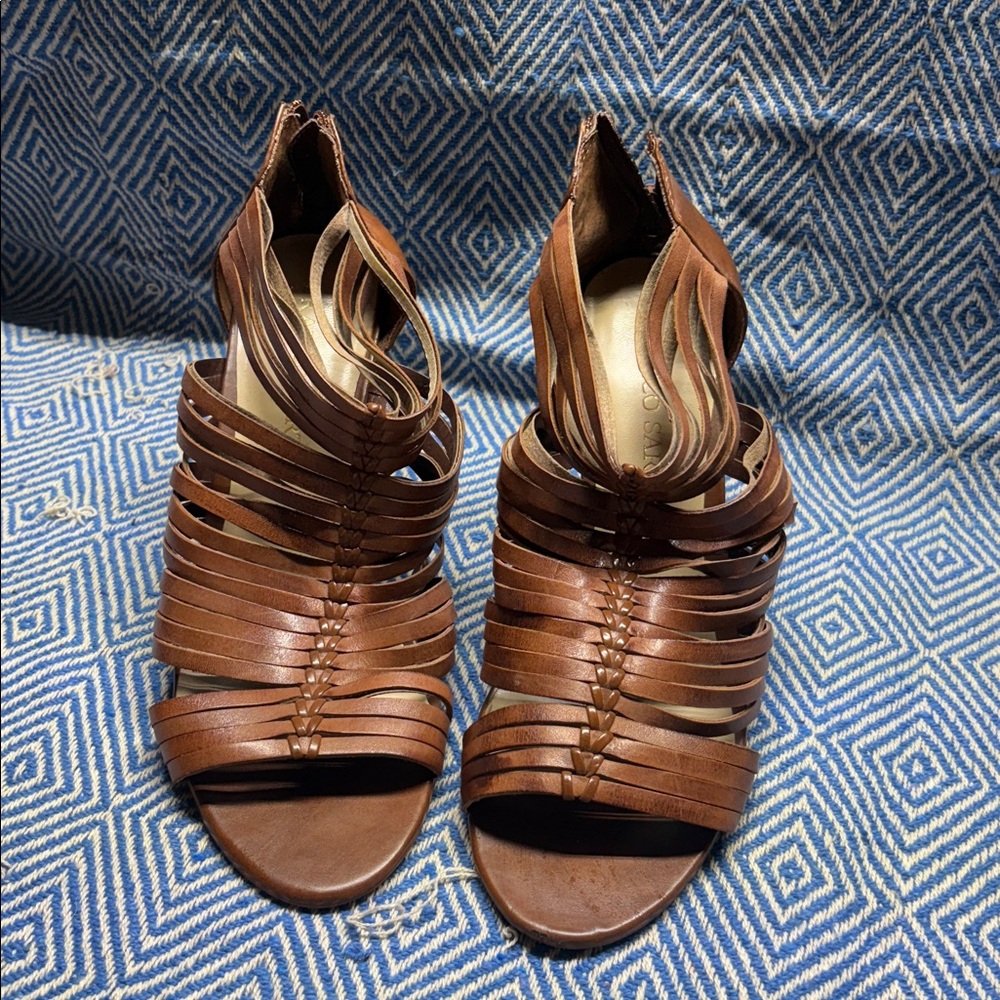 Brown Strappy Sandals